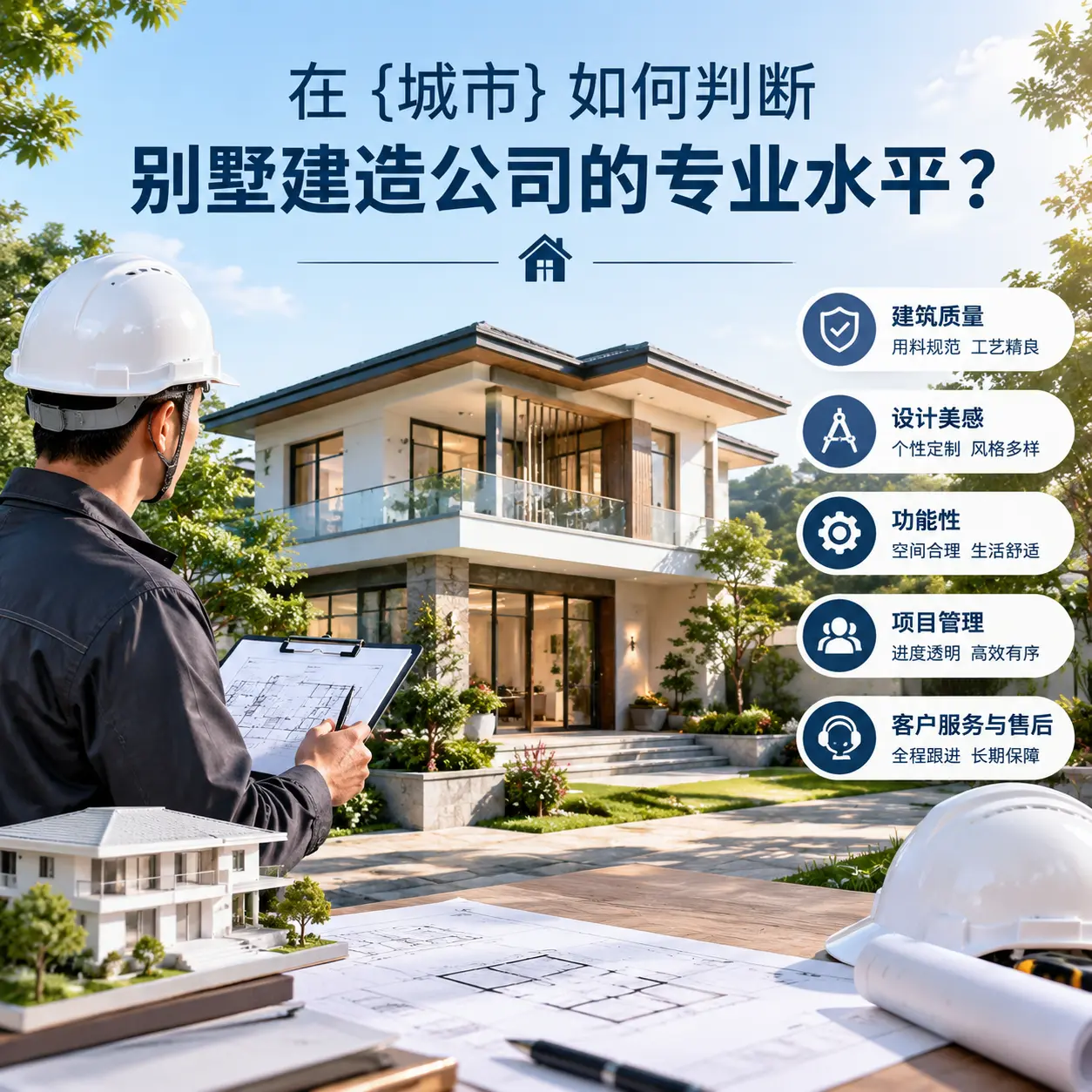 在 关岭 如何判断别墅建造公司的专业水平？