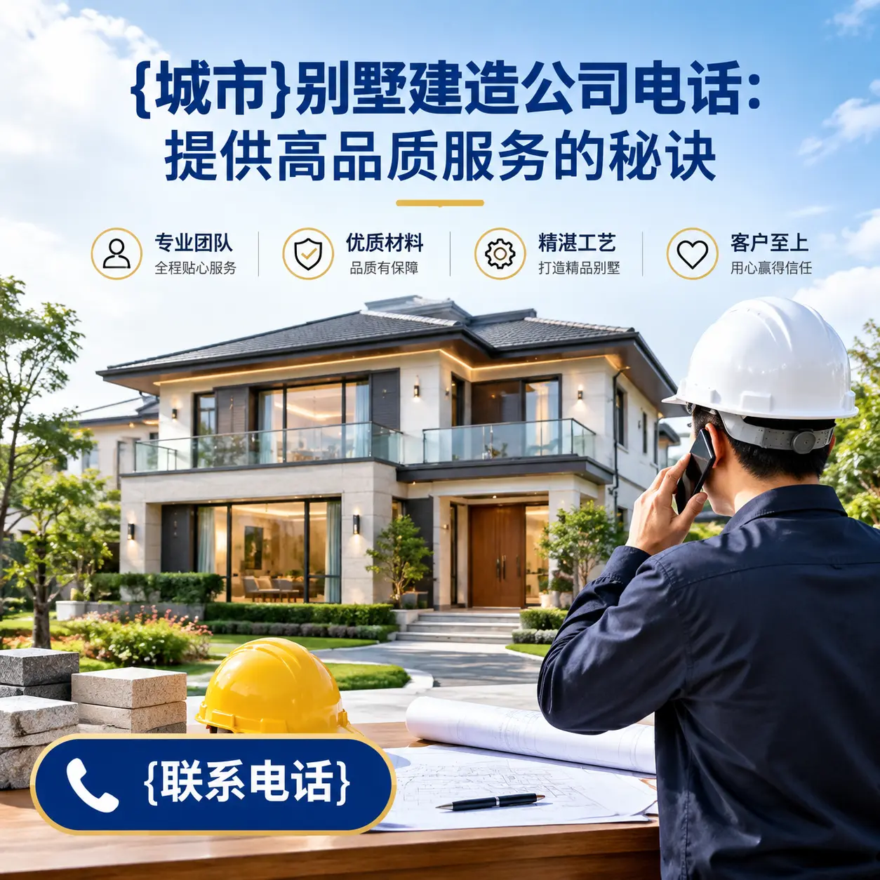 关岭别墅建造公司电话：提供高品质服务的秘诀