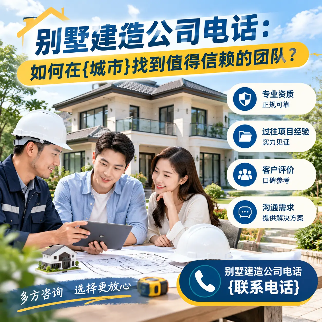 别墅建造公司电话:如何在关岭找到值得信赖的团队?