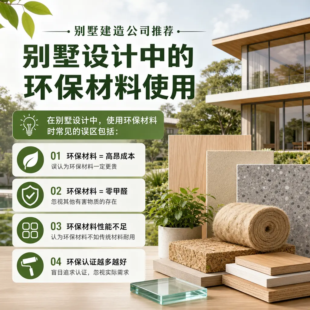 别墅建造公司推荐： 关岭 别墅设计中的环保材料使用